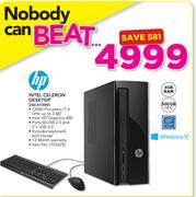 HP Intel Celeron Desktop 260-A100NI