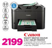 Canon Maxify MB2740 Colour 4 In 1 Inkjet Printer