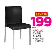 Apollo Chair Black-Each
