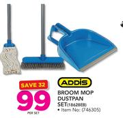 Addis Broom Mop Dustpan Set-Per Set
