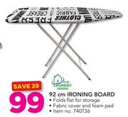 The Laundry House 92cm Ironing Board