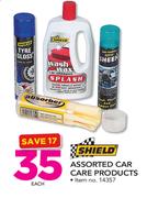 Shield Assorted Car Care Products-Each