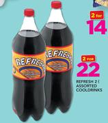 Refresh Assorted Cooldrinks-2 x 2Ltr