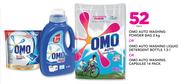 Omo Auto Washing Powder Bag 2Kg Or Omo Auto Washing Liquid Detergent Bottle 1.5Ltr -Each