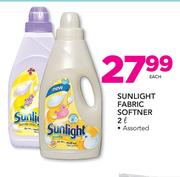 Sunlight Fabric Softener-2Ltr Each