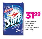 Surf Hand Washing Powder Regular Flexi Bag-2Kg