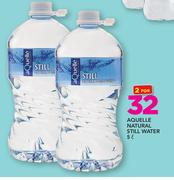 Aquelle Natural Still Water-2 x 5Ltr