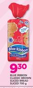 Blue Ribbon Classic Brown Sliced Bread-700g