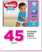 Huggies Nappy Pants Assorted-Each