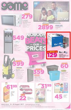 Game Ghana : Nobody Beats Our Prices (10 Aug - 23 Aug 2017), page 1