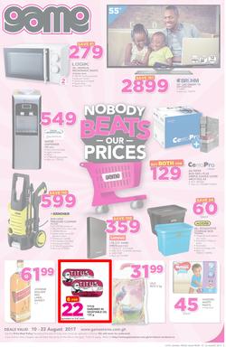 Game Ghana : Nobody Beats Our Prices (10 Aug - 23 Aug 2017), page 1