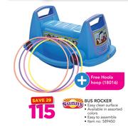 Sunny Bus Rocker With Plus Hoola Hoop