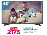 Hisense 43" Digital TV
