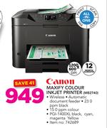 Canon Maxify Colour Inkjet Printer MB2740