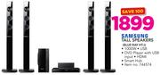 Samsung Tall Speakers BLUE RAY HT-J