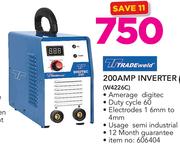 Tradeweld 200Amp Inverter W4226C