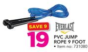Everlast PVC Jump Rope 9 Foot