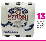 Peroni Nastro Azzuro Pack 3