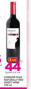 Condor Peak Naturally Red Sweet Wine-2 x 750ml