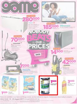 Game Nigeria: Nobody Beats Our Prices (10 Aug - 23 Aug 2017), page 1