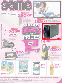 Game Nigeria: Nobody Beats Our Prices (10 Aug - 23 Aug 2017), page 1