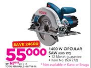 Bosch 1400W Circular Saw GKS 190