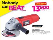Black & Decker 900W Angle Grinder 900W KG915