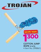 Trojan Cotton Jump Rope P-475