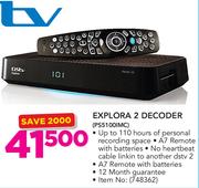 DSTV Explora 2 Decoder PS5100IMC