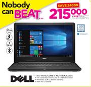 Dell 15.6" Intel Core i5 Notebook 3567