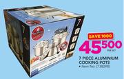 Sumo 7 Piece Aluminum Cooking Pots-Per Set