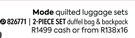 Mode Quilted Luggage Sets (2 Piece Set) 826771