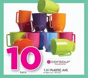 Contour 1.5Ltr Plastic Jug-Each
