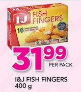 I&J Fish Fingers-400g Per Pack