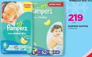 Pampers Nappies Assorted-Each