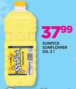 Sunpick Sunflower Oil-2Ltr