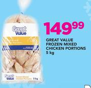 Great value Frozen Mixed Chicken Portions-5Kg