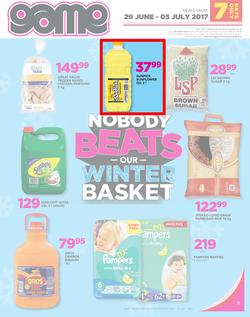 Game Lesotho : Nobody Beats Our Winter Basket (29 June - 5 July 2017), page 1