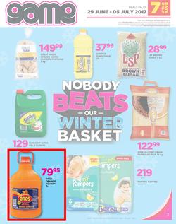 Game Lesotho : Nobody Beats Our Winter Basket (29 June - 5 July 2017), page 1