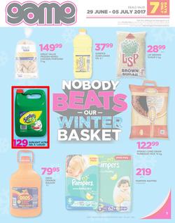 Game Lesotho : Nobody Beats Our Winter Basket (29 June - 5 July 2017), page 1