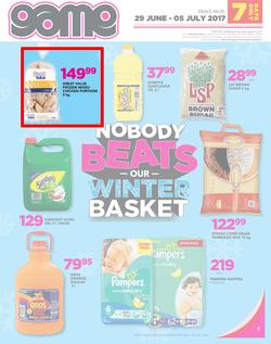 Game Lesotho : Nobody Beats Our Winter Basket (29 June - 5 July 2017), page 1