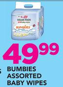 Bumbies Assorted Baby Wipes