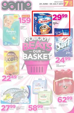 Game Zambia : Nobody beats our Basket (29 June - 5 July 2017), page 1
