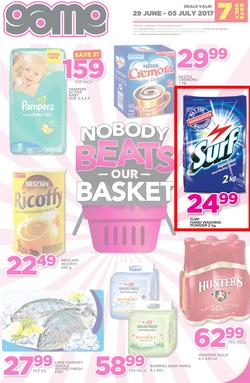 Game Zambia : Nobody beats our Basket (29 June - 5 July 2017), page 1