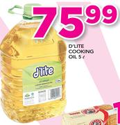 D'Lite Cooking Oil-5Ltr