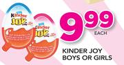 Kinder Joy Boys Or Girls-Each