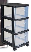 Addis 3 Drawer Storage Unit-Each