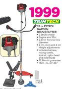 Trimtech 33cc Petrol Garden Brush Cutter