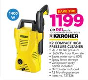 Karcher K2 1400W Compact High Pressure Cleaner