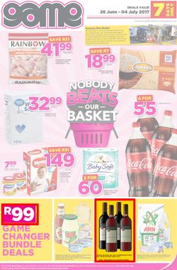 Game Cape : Nobody Beats Our Basket (28 June - 4 July 2017), page 1